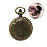 Vintage Bronze Compass Design Pocket Watch Retro Pocket Watch Compass