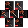 Vintage Retro Chinese Black Wooden Sandalwood Carved Long Horn Fork Pen Hairpin Wood Chopsticks Hair Sticks Pins Picks for Women