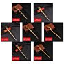 Vintage Retro Chinese Black Wooden Sandalwood Carved Long Horn Fork Pen Hairpin Wood Chopsticks Hair Sticks Pins Picks for Women