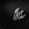 Vintage Unique Eagle Crown Gifts Crystal Most Popular Brooch Pin for Women
