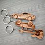 Violin Piano Guitar Harp Guzheng Keychain Keyring Wood Miniature Musical Instrument Key Chain Key Ring Keyholder Pendant Gift