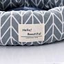 Warm Memory Foam Heating Pet Cat Plush round Dog Cushion Bed with Pillow