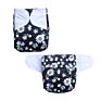 Washable Diapers Reusable Grey Mesh Eye Bird Fabric Washable Nappies Baby Diapers