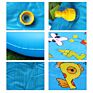 Wasserspielzeug Garten Kinder Sprinkler Matte Mit Ozeanmuster, Sommer Outdoor Splash Play Matte, Splash Spielmatte Baby