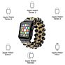 Watch Band Beaded Gemstone Bracelet Band for Apple Watch Series 4/5/6 Band Rhinestone