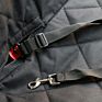 Waterproof Black Cushion Hammock Design&Mesh Bottom Pet Seat Covers Dog Seat Cover for Cars Back Seat