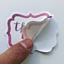 Waterproof Bottle Sticker Adheseive Uv Name Company Logo Sticker Logo Name