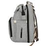 Waterproof Mummy Back Pack Crib Large Capacity Mom Backpack Foldable Baby Bed Diaper Bags with Changing Station