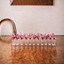 Wedding Clear Acrylic 2 in 1 Bud Vase Napkin Ring with Vase
