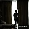 White Elegance Interior Thermal Insulated Double Panel Blackout Curtains Soft Velvet Curtain for Bedroom