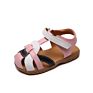 White Kid's Princess Sandals Toddler Girls Flat Sandals