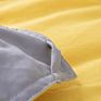 Wholesales Design Solid Color Microfiber 2-Tone Reversible down Alternative Filling 3Pcs Quilt Set