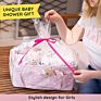 With Detachable Divider Portable Mommy's Bag Nursery Baby Cotton Canvas Diaper Storage Caddy