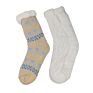 Woman Women Ladies Christmas Knitted Indoor Floor Home Lounge Slipper Socks Plush Sherpa Lining Warm Thermal Socks