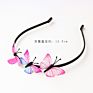 Women Girls Bohemian Hair Bands Print Headbands Hair Band with Clip Elastic Hair Bands Accessories Woman