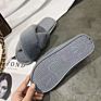 Women House Slippers Faux Fur Warm Shoes Woman Slip on Flats Female Slides Black Pink Cozy Home Furry Slippers