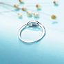 Women Jewelry Diamond Cubic Zirconia Cz Evil Eyes Ring 925 Sterling Silver Rings
