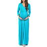 Women Pregnancy Clothes Maternity Maxi Dress