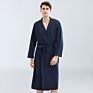 Women Premium Turkish Cotton Waffle Weave Lightweight Kimono Spa Bathrobe