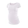Women's Maternity Block Tops Short Sleeve T-Shirts Blouses for Breastfeeding Friendly