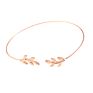 Women's Open Olive Branch Bracelet Bangle for Girls
