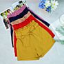 Women's Shorts Bow Belt