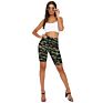 Women's Yoga Camo Biker Shorts Legging