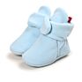 Wonbo Unisex Baby Newborn Faux Fleece Bootie Warm Infant Toddler Crib Shoes Classic Floor Boys Girls Boots