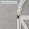 Wood Window Frame Wall Decor, Decorative Wooden Cathedral Arch, Farmhouse Wall Art
