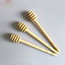 Wooden Honey Dipper for Honey Pots to Dispense Light Rain Honey Accessories Kitchen Supplies Mini Milk Tea Stirring Stick Tools