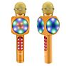 Ws1816 Led Light Karaoke Microphone Wireless Speaker Portable Handheld Microphone