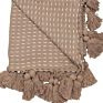 Yarn Craftsman Soft Acrylic Hand Woven Kadin Throw Tassel Blanket