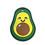 Avocado Silicone Teething Toys