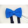 Youth Men Big Boys Formal Polyester Knit Men's Knitted Bow Tie Knitting Casual Tuxedo Bowties Knited Tie Solid Pre-Tied Bow Tie