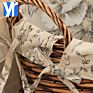 Yrmt Handmade Woven Wicker Laundry Storage Basket Hamper Fabric Liner with Handle