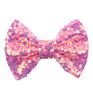 - Handmade 4 Inch Diy Glitter Sequins Hair Bow without Clip for Girls Headband Hair Accessories Baby Kids Hair Band