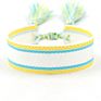 Bohemia Embroidery Woven Tassel Bracelets