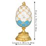 Qifu Small Jewelry Box Enamel Painting Variety of Styles Metal Jewelry Box