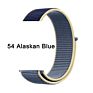 Qiman Nylon Iwatch Band Replacement Strap Nylon Loop Watch Band for Apple Watch Fabric Nylon Strap for Iwatch 7/6/5
