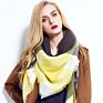 Newest Triangle Scarf for Women Plaid Shawl Cashmere Scarves Bufanda Blanket &Dropshipping