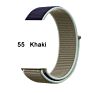 Qiman Nylon Iwatch Band Replacement Strap Nylon Loop Watch Band for Apple Watch Fabric Nylon Strap for Iwatch 7/6/5