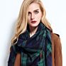 Newest Triangle Scarf for Women Plaid Shawl Cashmere Scarves Bufanda Blanket &Dropshipping