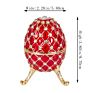 Qifu Small Jewelry Box Enamel Painting Variety of Styles Metal Jewelry Box