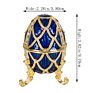 Qifu Small Jewelry Box Enamel Painting Variety of Styles Metal Jewelry Box