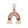 Etsy Handmade Mamcrame Bag Charms Boho Rainbow Macrame Keychain