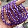 Women Crystals Healing Real Amethyst Stones Beaded Bracelt