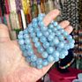 Luxury Feng Shui Rose Quartz Jade Stone Bead Bracelets Simple Men's Natural Gems Stone Healing Crystal Bracelet