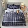 Luxury Printed Pillow Case Bed Sheet and Quilting Comforter Sets Quilt Bedding 4 Piece