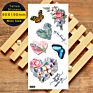 Waterproof Tattoo Sticker Non-Toxic 3D Tattoo Stickers Temporary 3D Tattoo