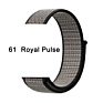 Qiman Nylon Iwatch Band Replacement Strap Nylon Loop Watch Band for Apple Watch Fabric Nylon Strap for Iwatch 7/6/5